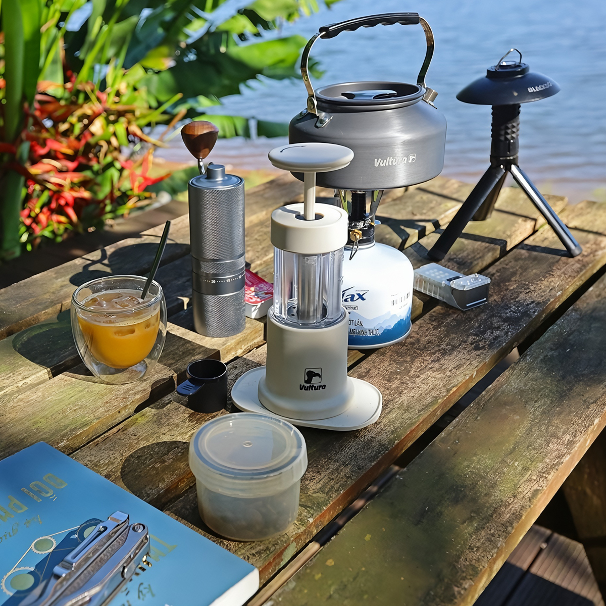 Vultura Campresso KF1 Dụng Cụ Pha Cà Phê Espresso Cắm Trại ( thủ Công )
