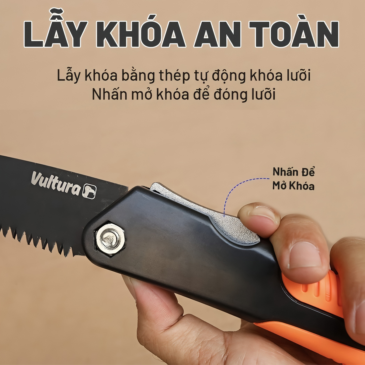 Vultura Cưa Xếp Cắm Trại Dã ngoại Đi Rừng Bỏ Túi VTR-SW2501