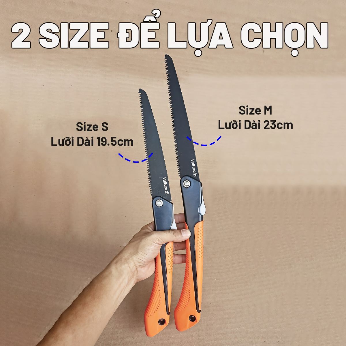 Vultura Cưa Xếp Cắm Trại Dã ngoại Đi Rừng Bỏ Túi VTR-SW2501