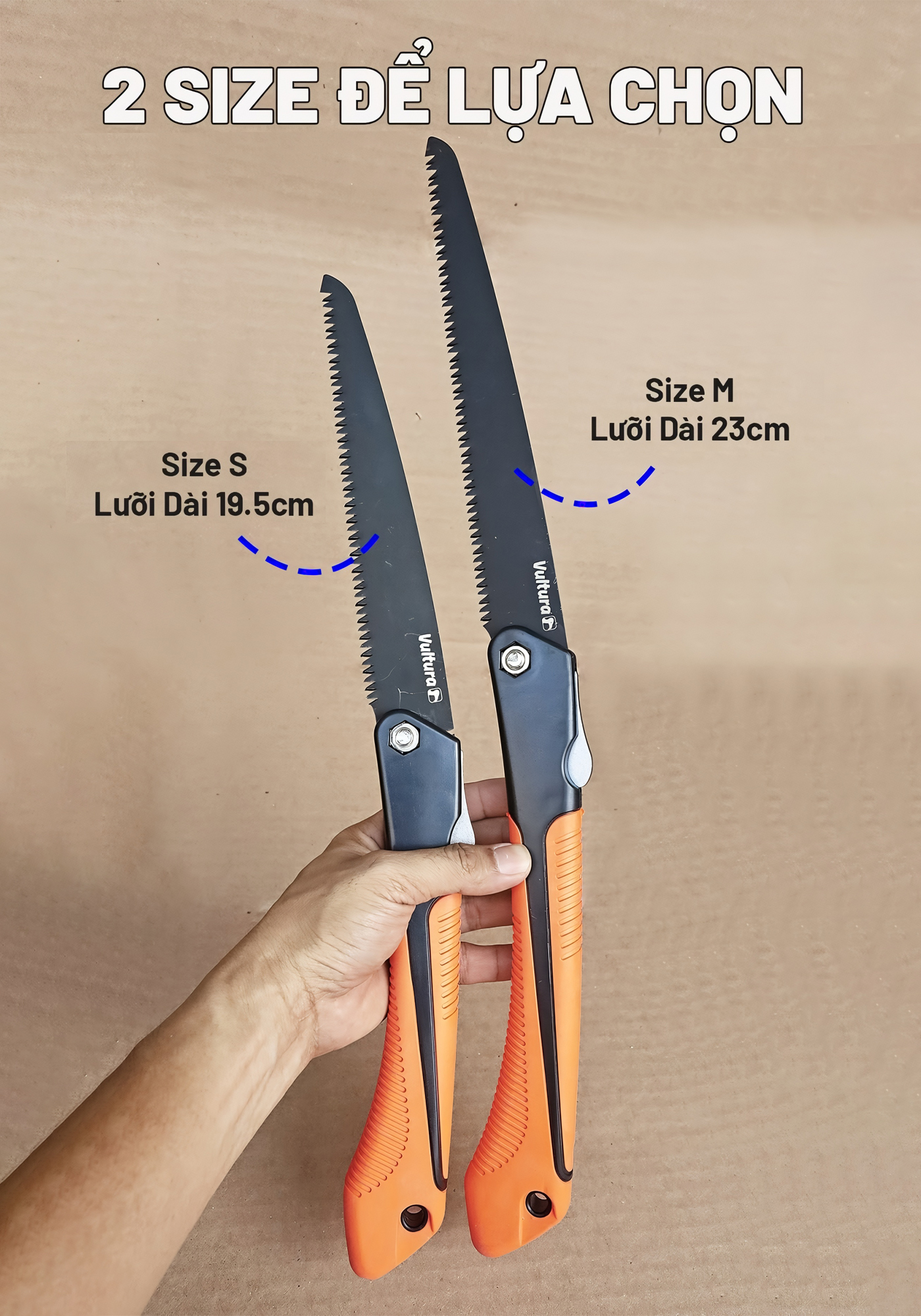 Vultura Cưa Xếp Cắm Trại Dã ngoại Đi Rừng Bỏ Túi VTR-SW2501