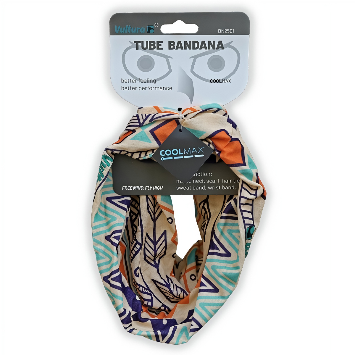 Vultura Khăn Ống CoolMax Đa Năng Tube Bandana BN2501