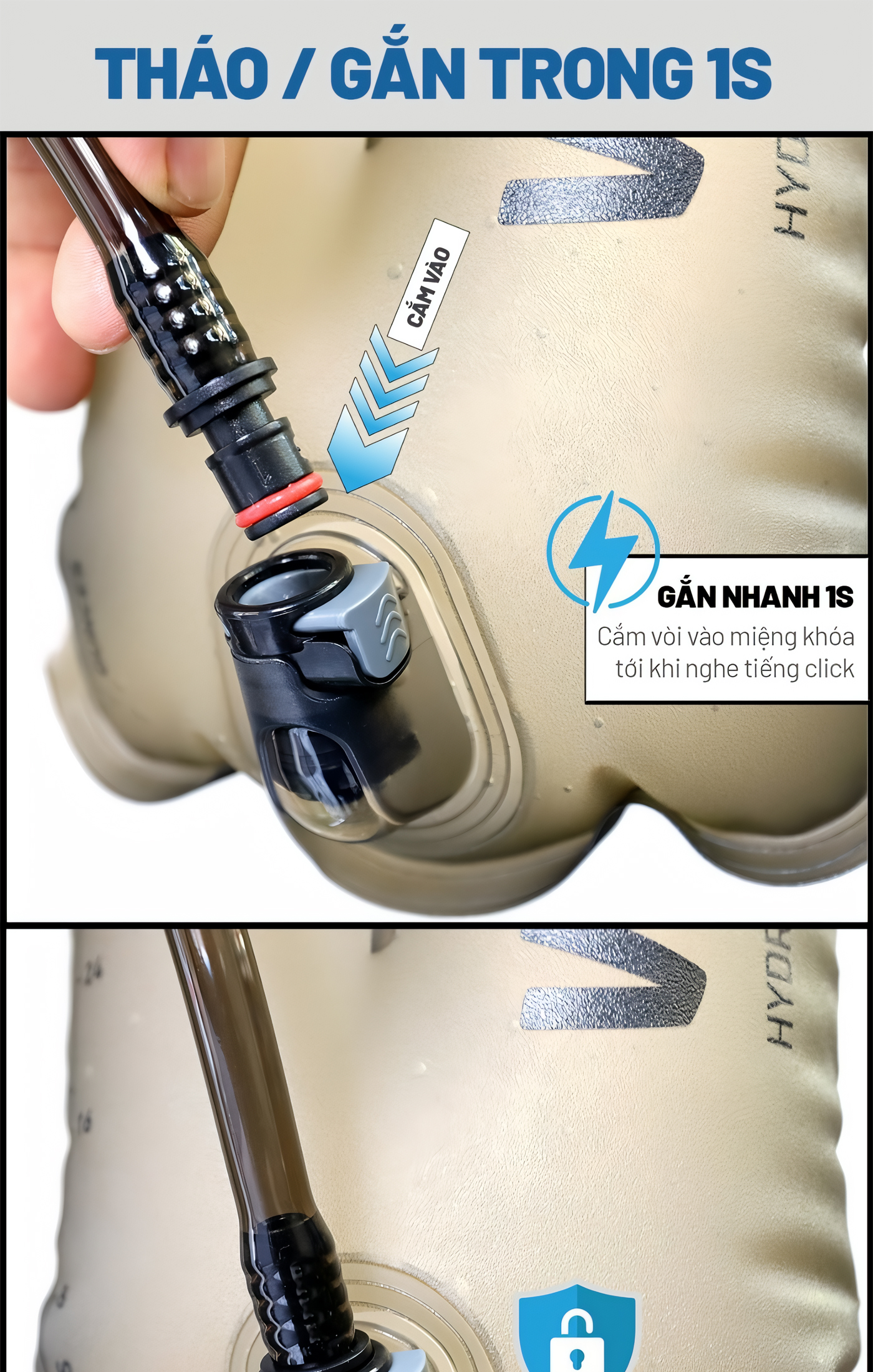 Vultura Túi Nước Hiking / Trekking - Hydration Bladder HY1500/2000