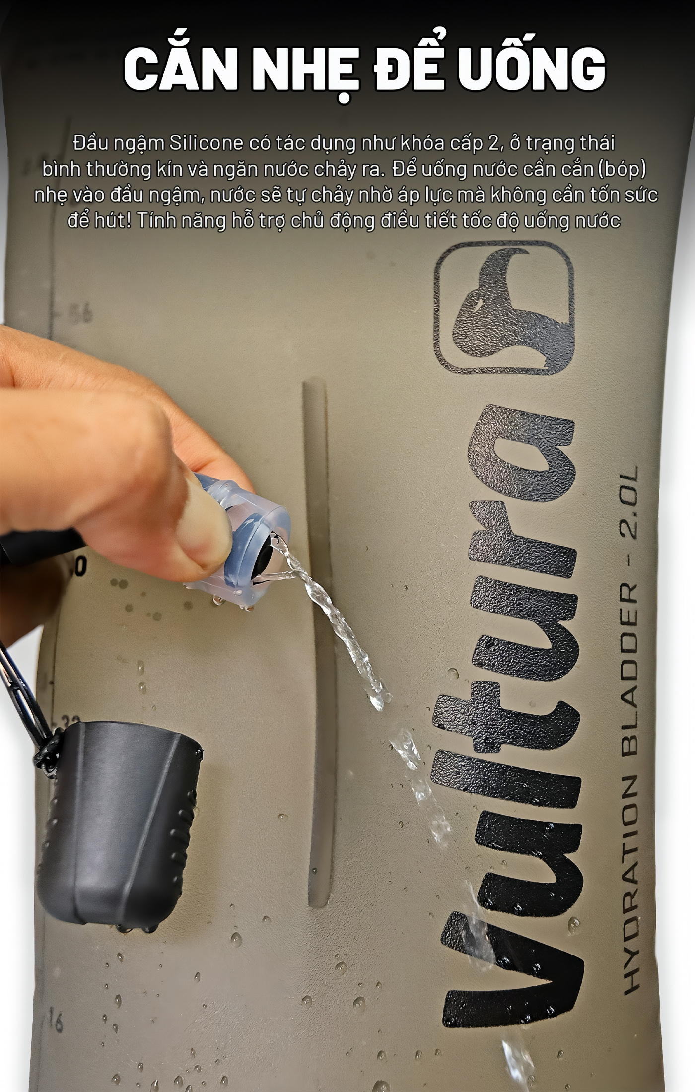 Vultura Túi Nước Hiking / Trekking - Hydration Bladder HY1500/2000