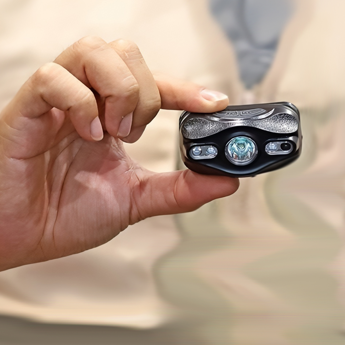 Vultura VTR-HL2401 Đèn Đeo Trán Cắm Trại Pin Sạc Cảm Biến Vẫy Tay 100 Lumen