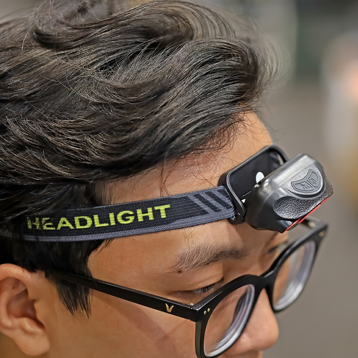 Vultura VTR-HL2401 Đèn Đeo Trán Cắm Trại Pin Sạc Cảm Biến Vẫy Tay 100 Lumen