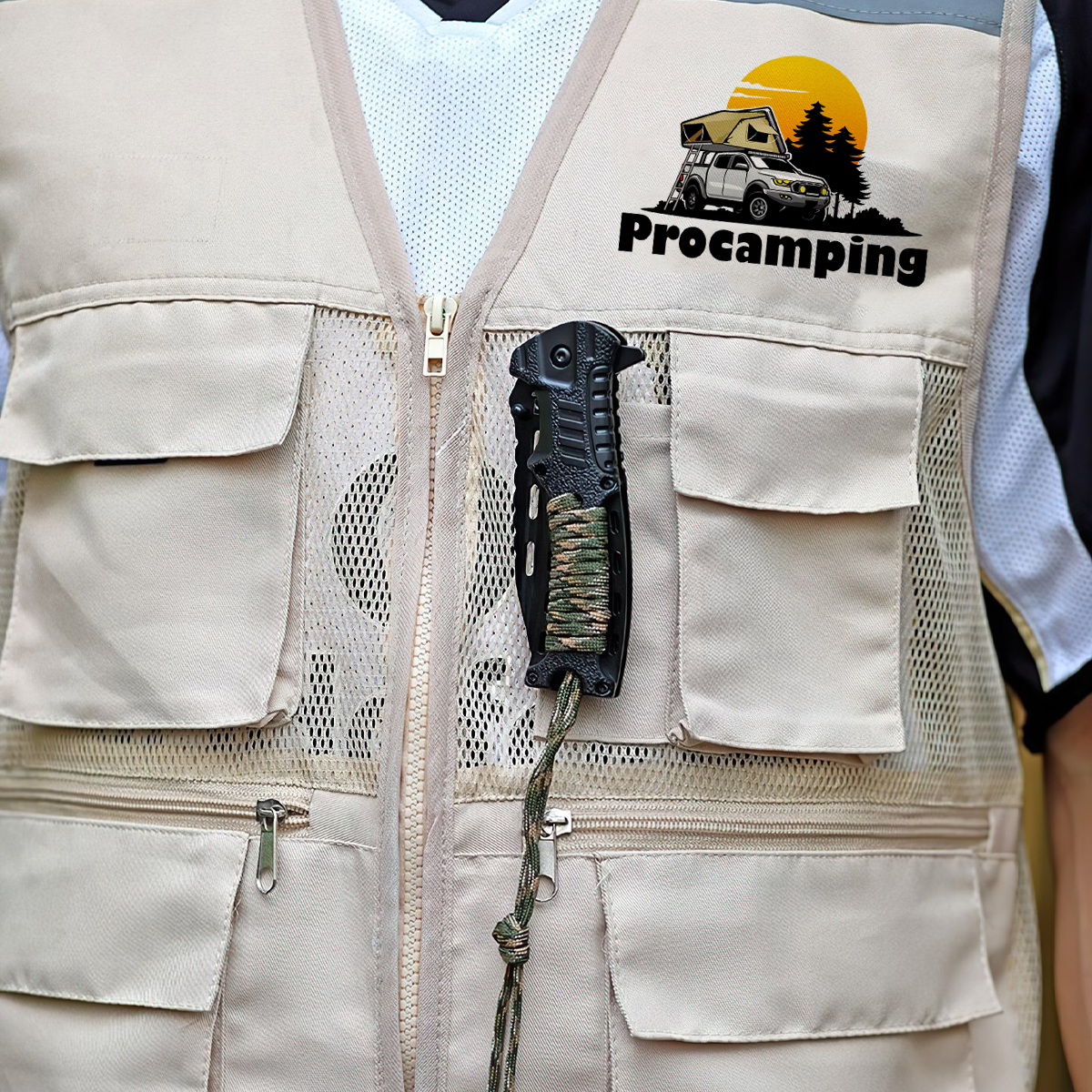 Vultura VTR-KN2401 Dao Xếp Sinh Tồn Đa Năng Cắm Trại