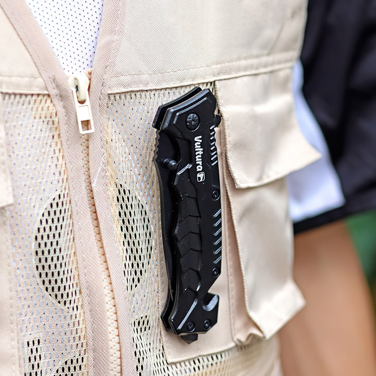 Vultura VTR-KN2402 Dao Xếp Cắm Trại Đa Năng