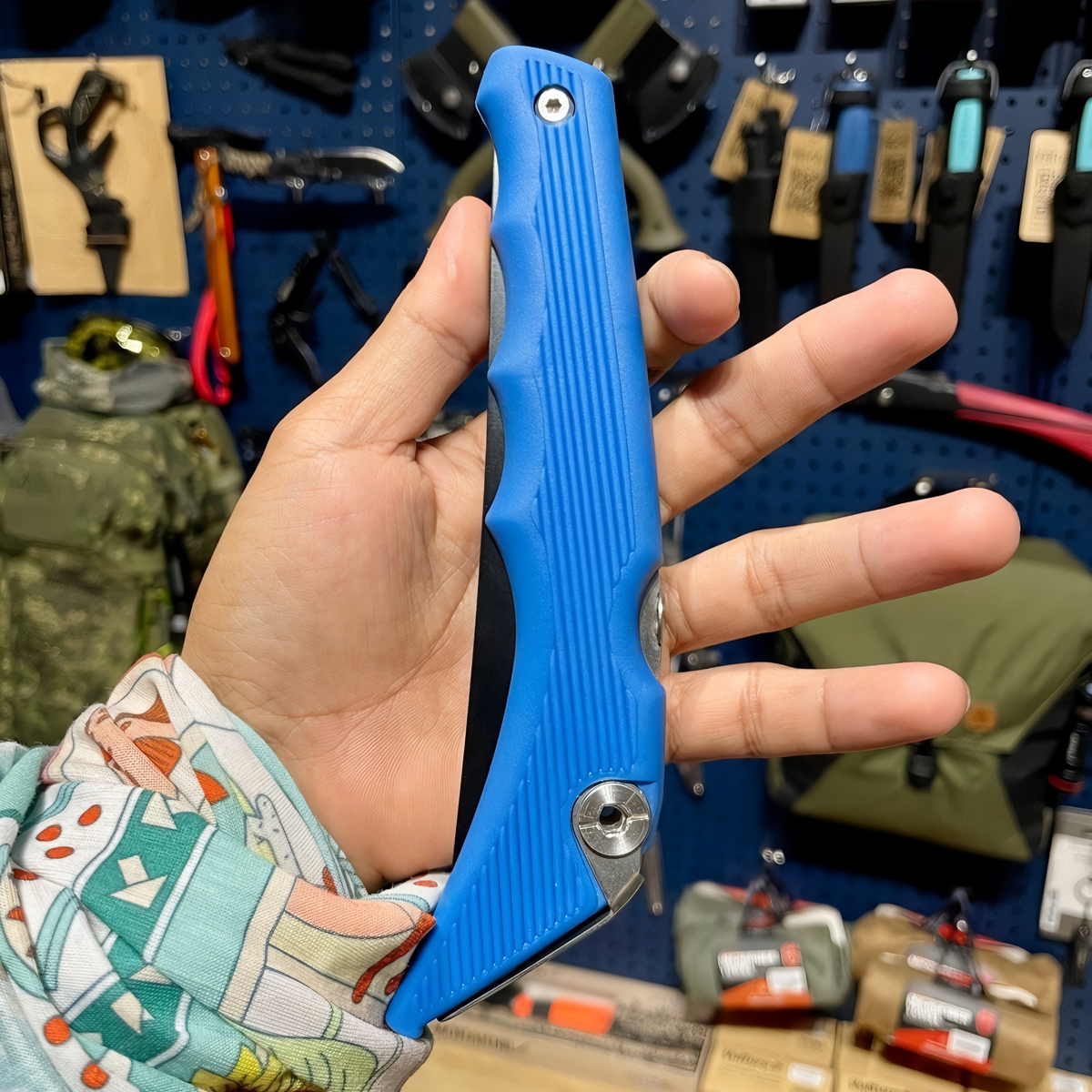 Vultura VTR-KN2501 Dao Fillet Cá, Thịt Xếp Gọn Cắm Trại Dã Ngoại