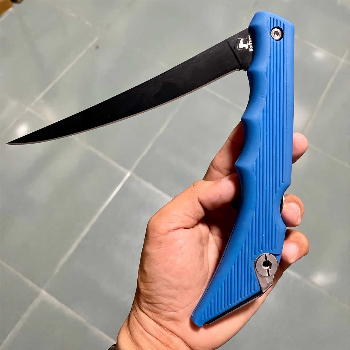 Vultura VTR-KN2501 Dao Fillet Cá, Thịt Xếp Gọn Cắm Trại Dã Ngoại