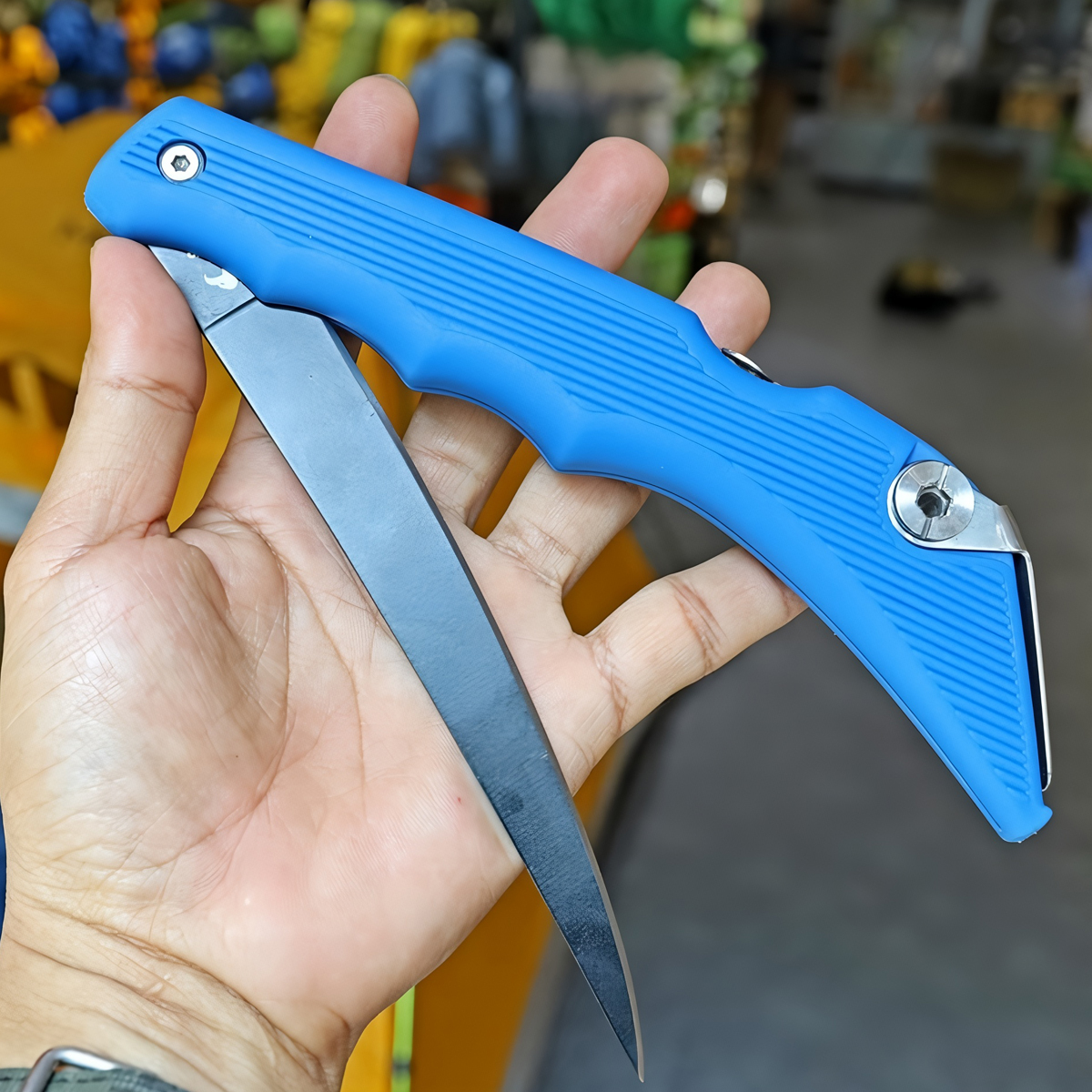 Vultura VTR-KN2501 Dao Fillet Cá, Thịt Xếp Gọn Cắm Trại Dã Ngoại