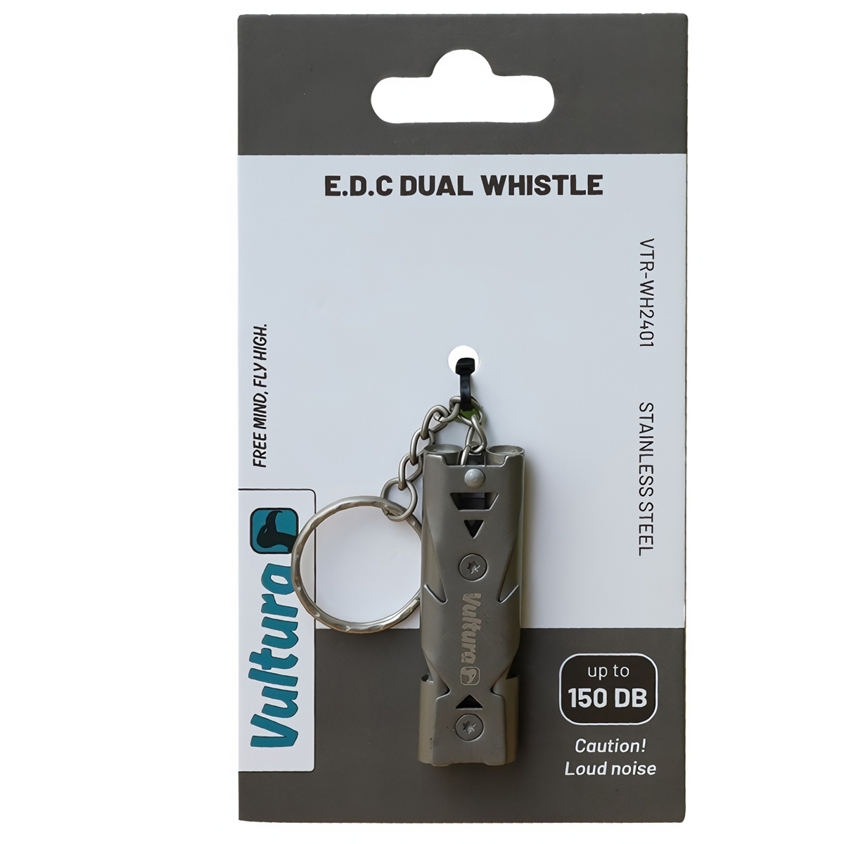 Vultura VTR-WH2401 Còi Đôi EDC Cắm Trại