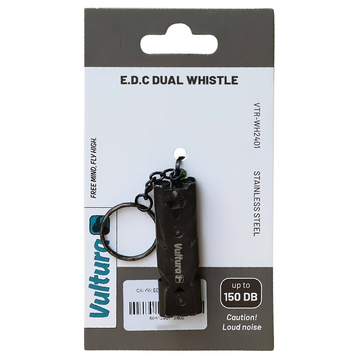 Vultura VTR-WH2401 Còi Đôi EDC Cắm Trại