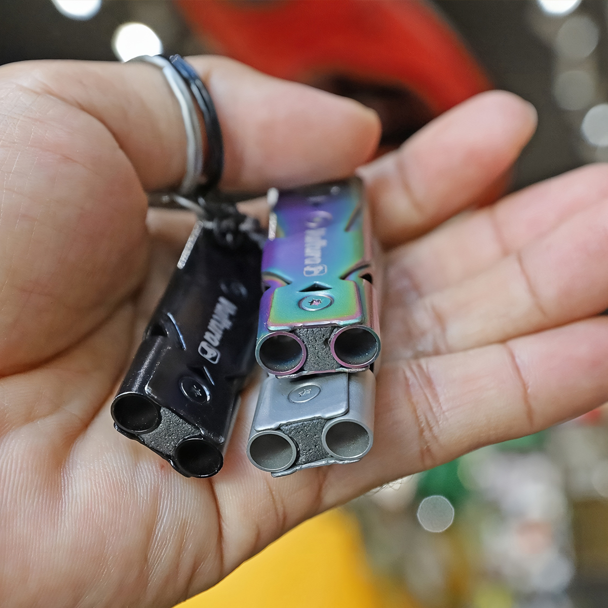 Vultura VTR-WH2401 Còi Đôi EDC Cắm Trại