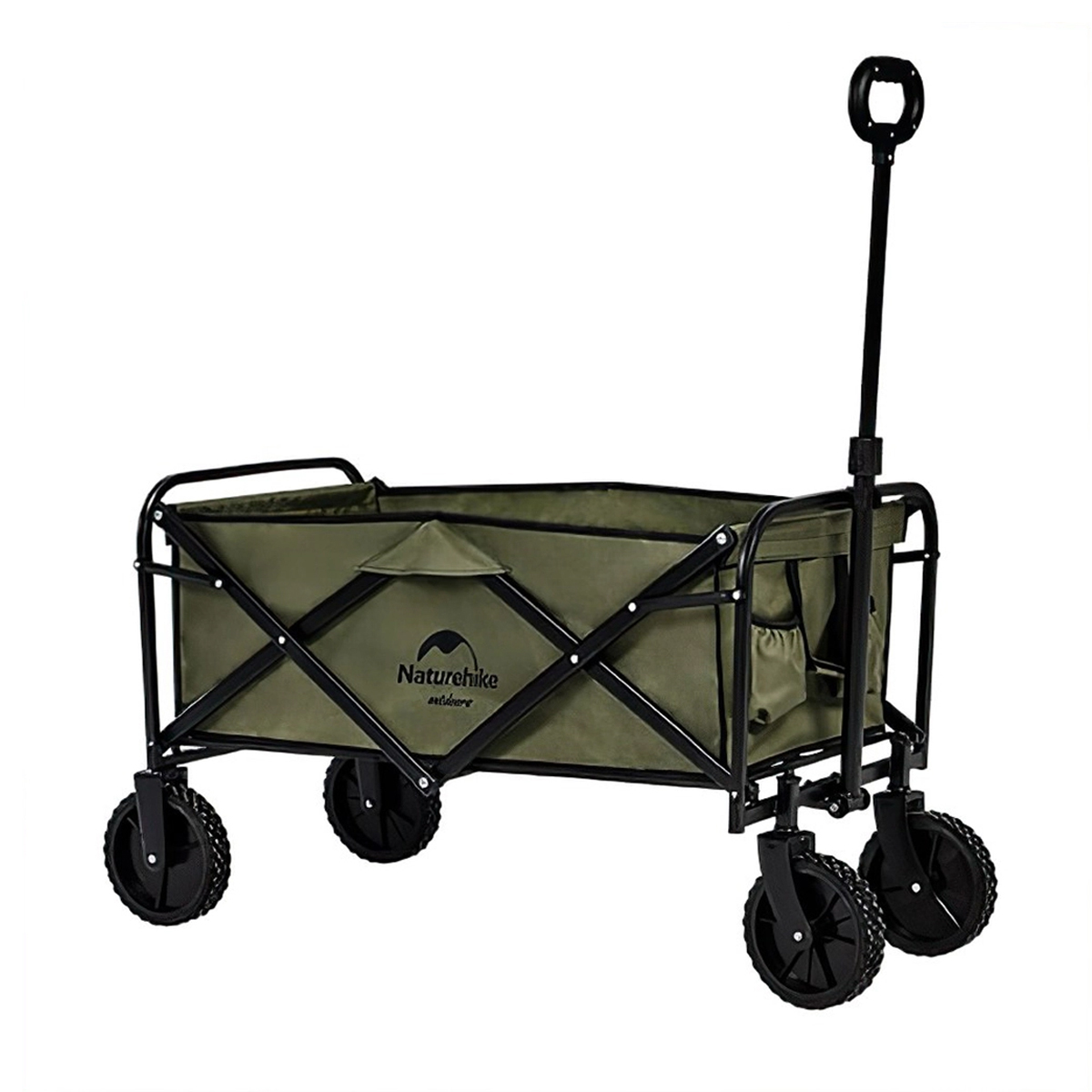NatureHike NH19PJ001 Xe Đẩy Gấp Gọn Cắm Trại Du Lịch, Dã Ngoại – Bánh Nhỏ Folding Trolley