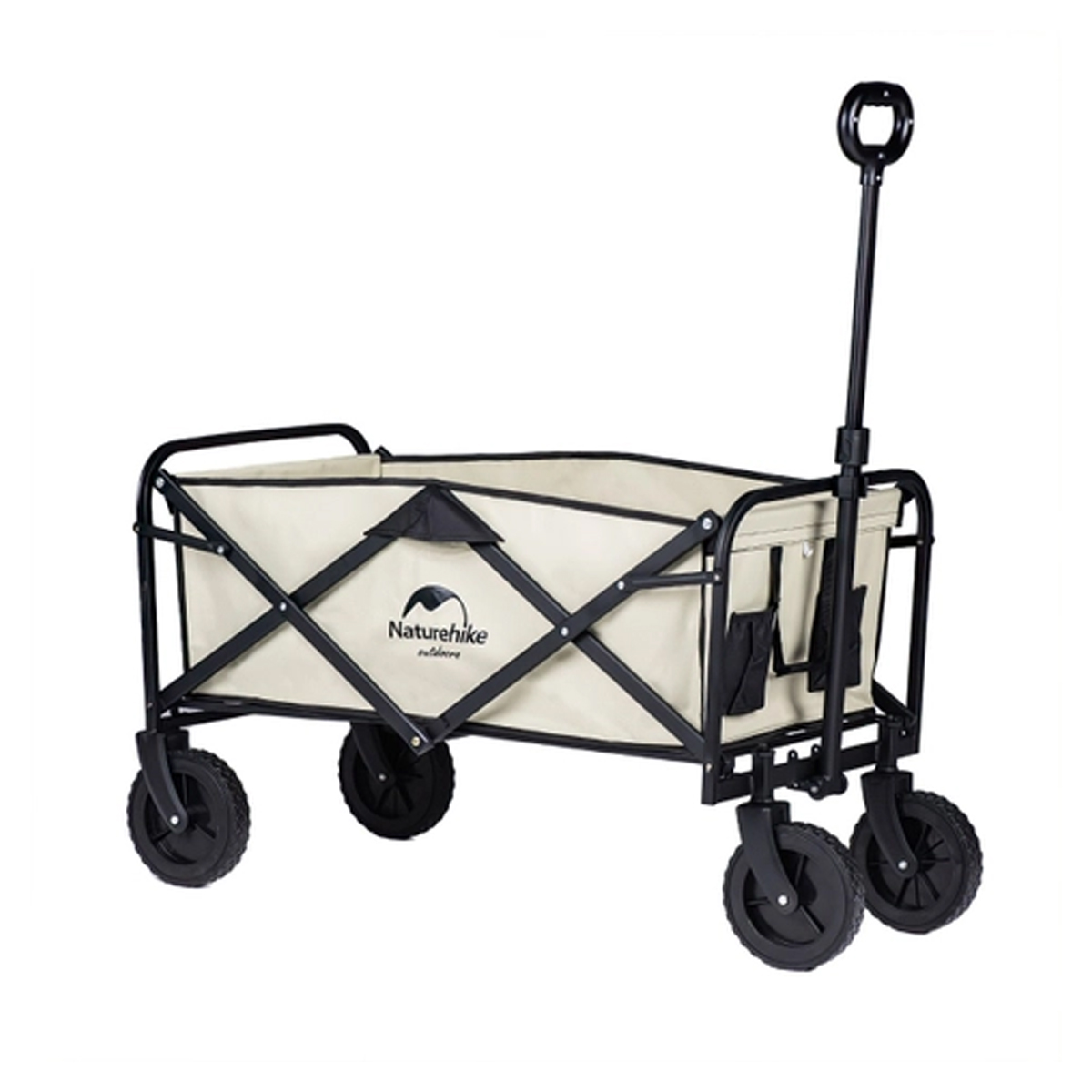 NatureHike NH19PJ001 Xe Đẩy Gấp Gọn Cắm Trại Du Lịch, Dã Ngoại – Bánh Nhỏ Folding Trolley