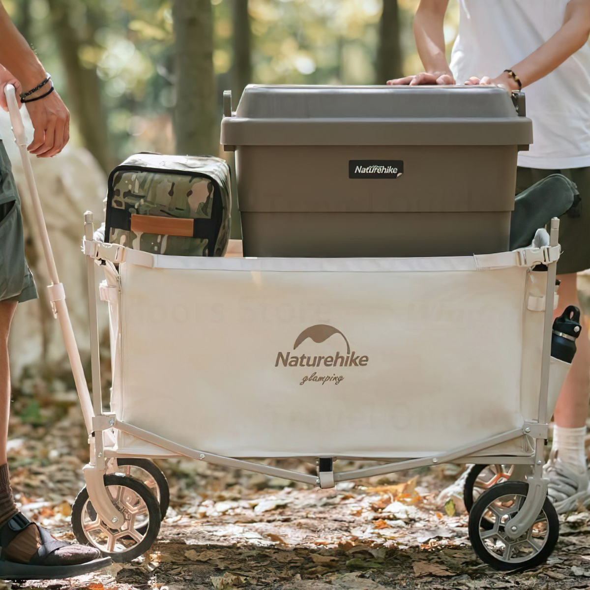 Naturehike CNH22JU014 Xe Đẩy Hàng Cắm Trại Đa Năng TC07 Multifunctional Folding Cart