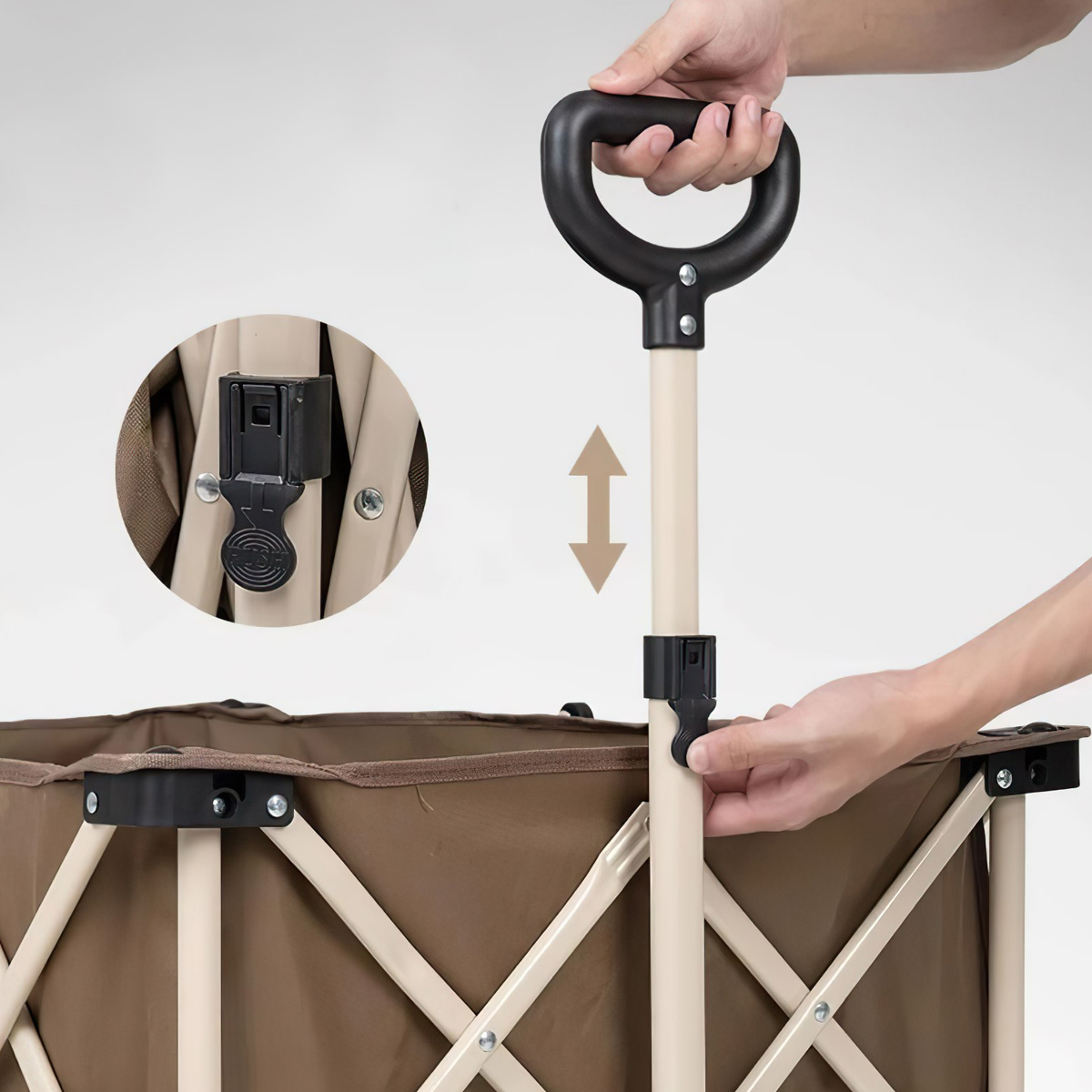 Naturehike NH20PJ005 TC02 Xe Kéo Cắm Trại Xếp Gọn bánh nhỏ