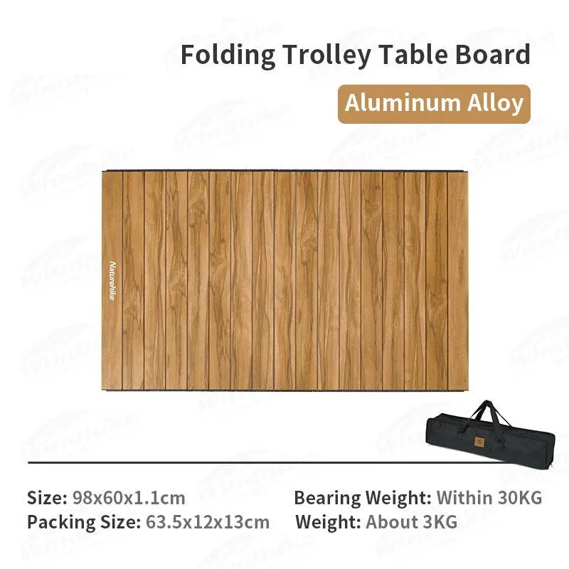 Naturehike TC02 NH20PJ005 Xe đẩy hàng đa năng cắm trại