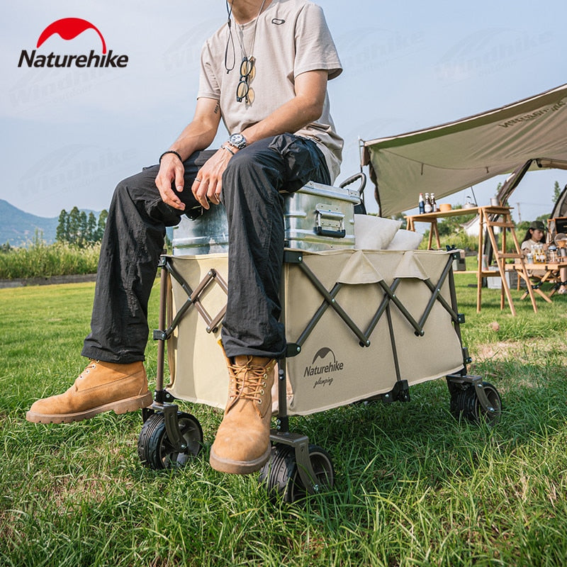 Naturehike NH20PJ005 TC02 Xe Kéo Cắm Trại Xếp Gọn bánh nhỏ