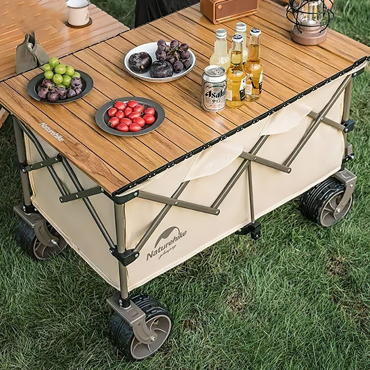 Naturehike NH20PJ005 TC02 Xe Kéo Cắm Trại Xếp Gọn bánh nhỏ