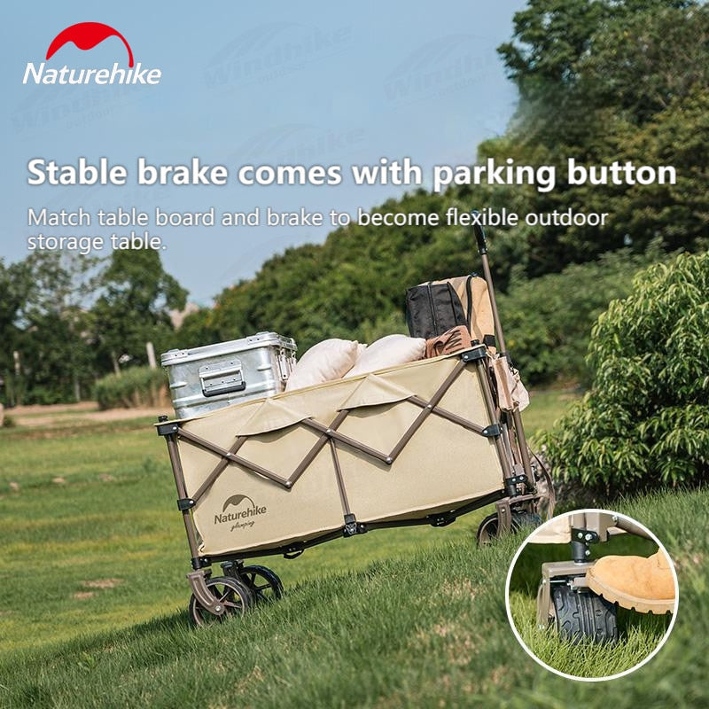 Naturehike NH20PJ005 TC02 Xe Kéo Cắm Trại Xếp Gọn bánh nhỏ