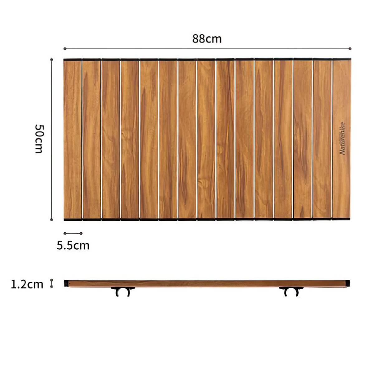 Naturehike NH19PJ001 Xe Kéo Đồ Đa Năng – Bánh lớn Cắm Trại Folding Trolley