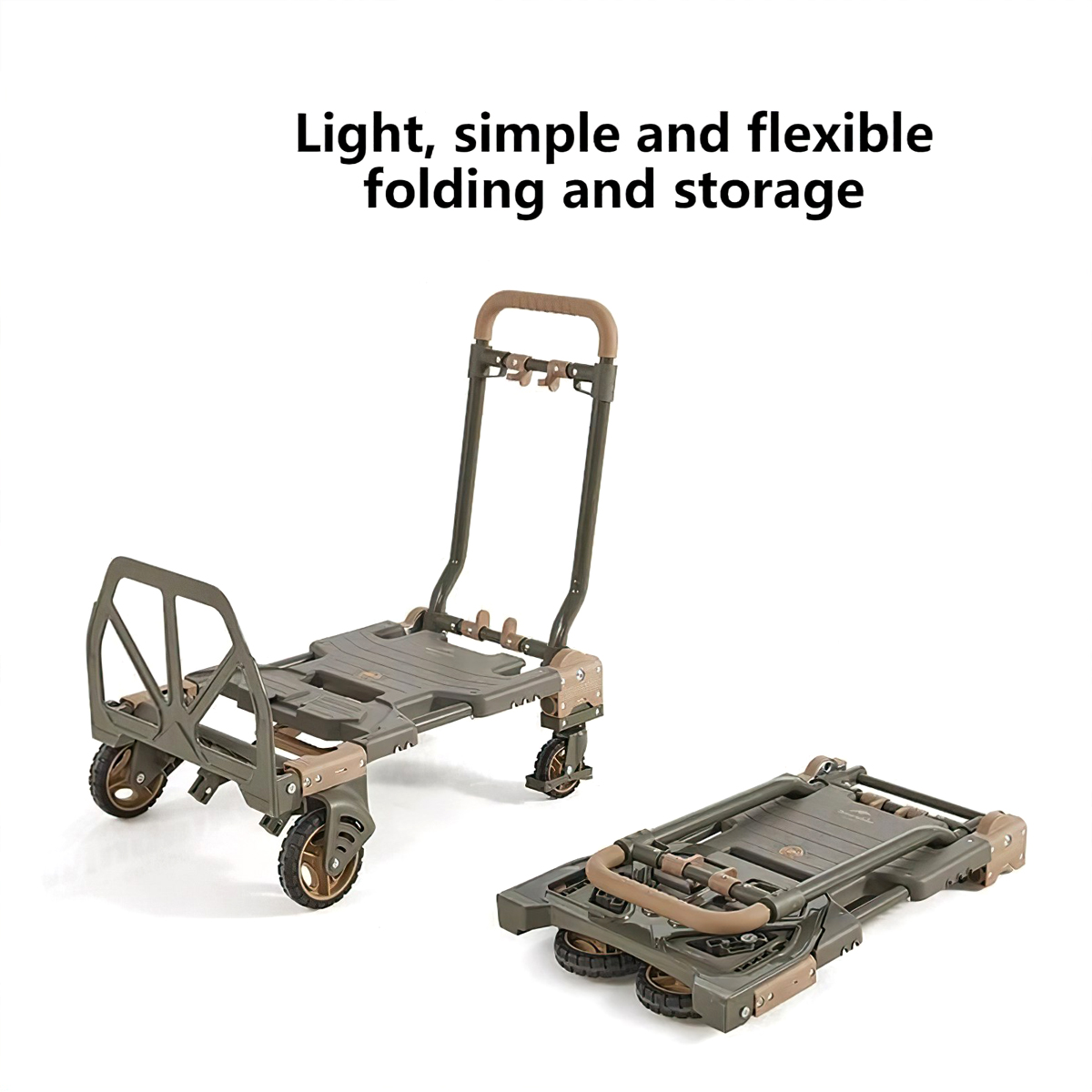 Naturehike CNH22JU024 Xe Kéo Xếp Gọn Cắm Trại Du Lịch Đa Chức Năng TC08 Multifunctional