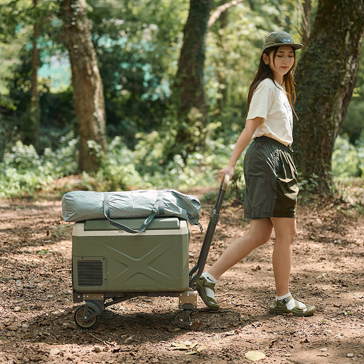 Naturehike CNH22JU024 Xe Kéo Xếp Gọn Cắm Trại Du Lịch Đa Chức Năng TC08 Multifunctional