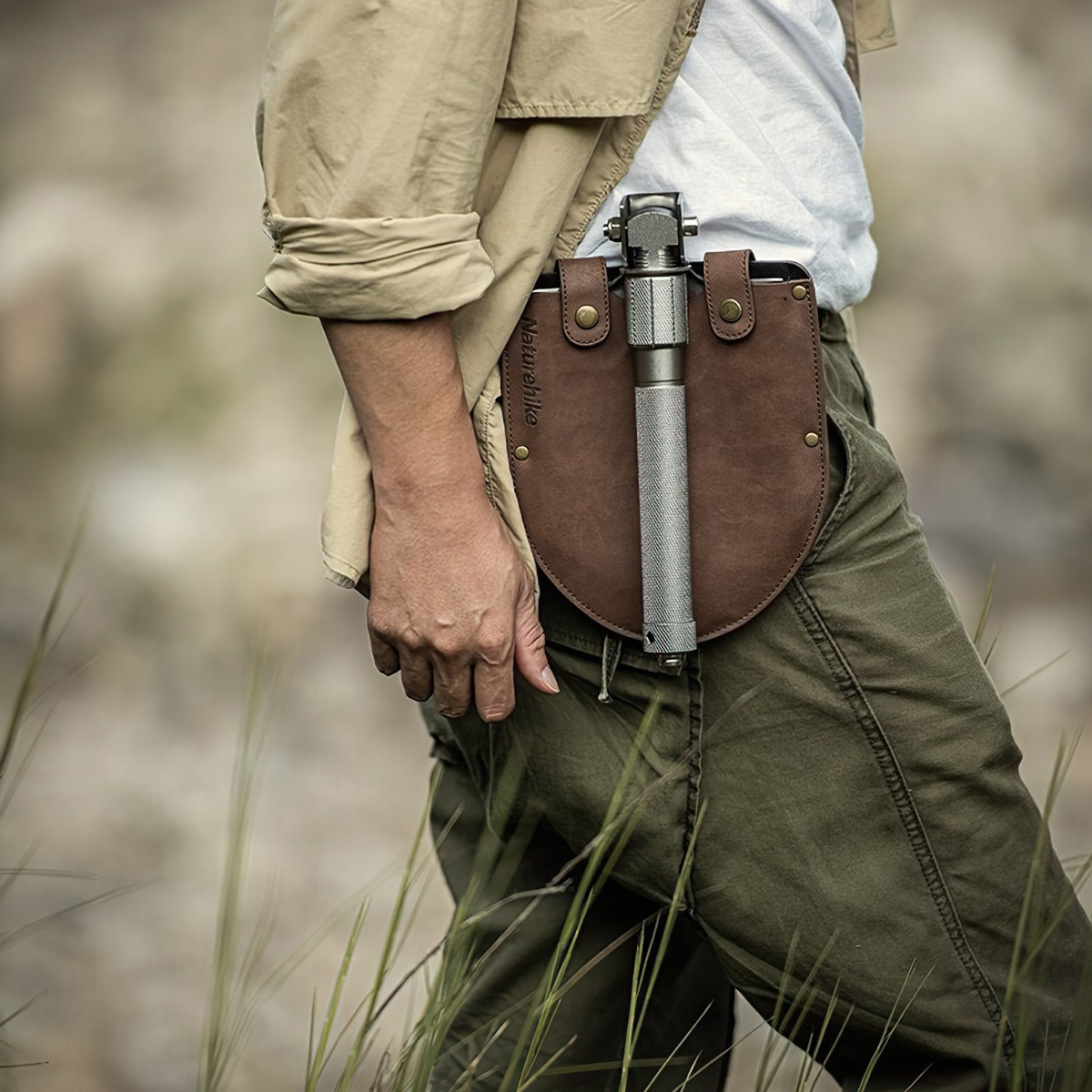 Naturehike Xẻng Cầm Tay Đa Năng Cắm Trại ( Multifunctional outdoor shovel )