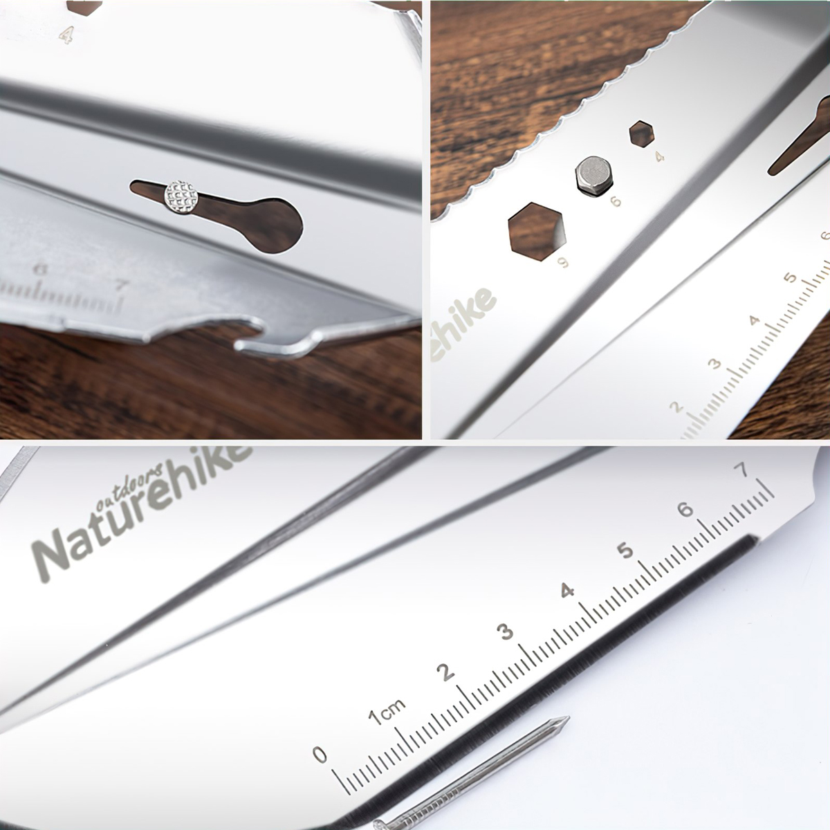 NatureHike Xẻng Cầm Tay Mini Đa Năng