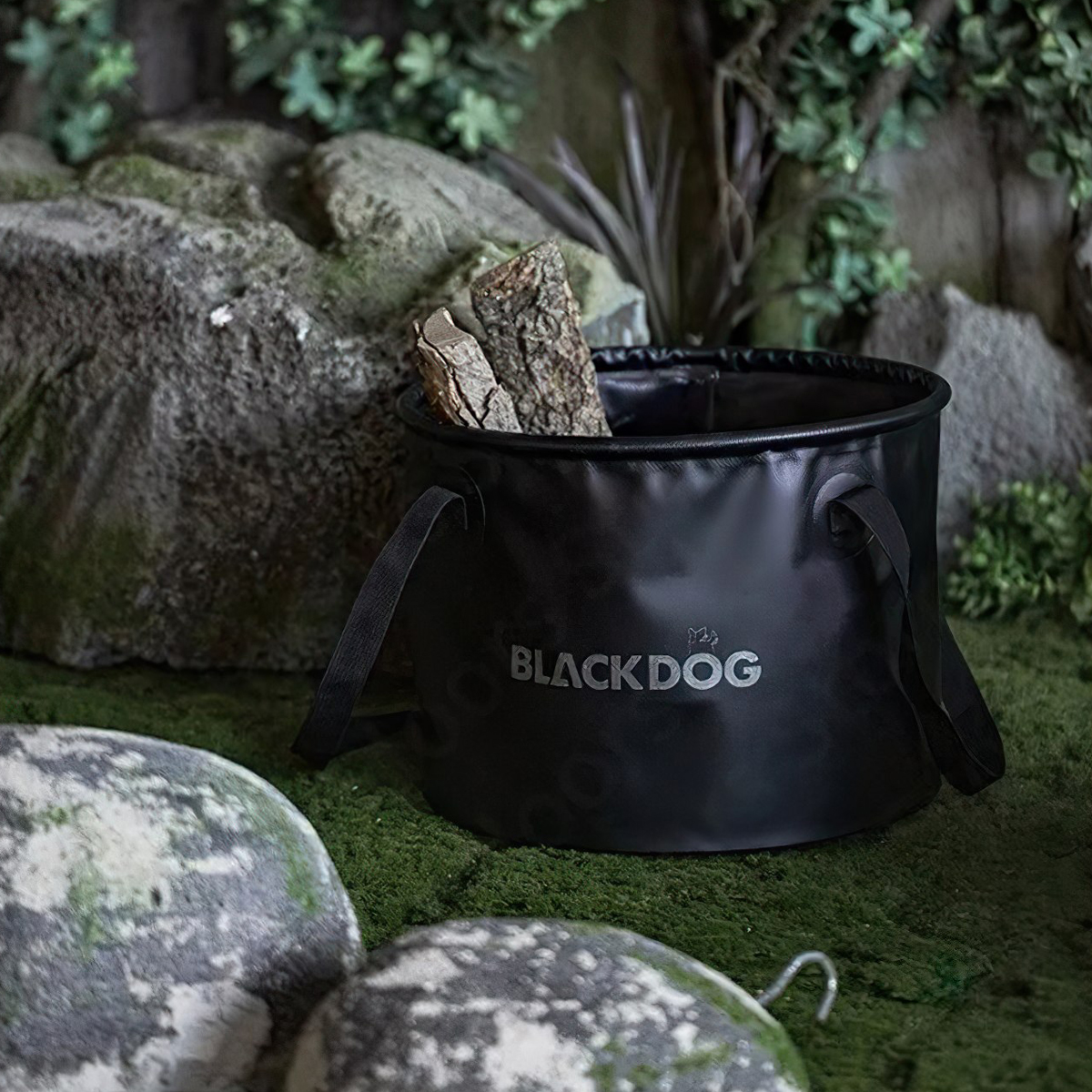 Xô Đựng Nước Xếp Gọn Cắm Trại Du Lịch Blackdog Round Folding Bucket