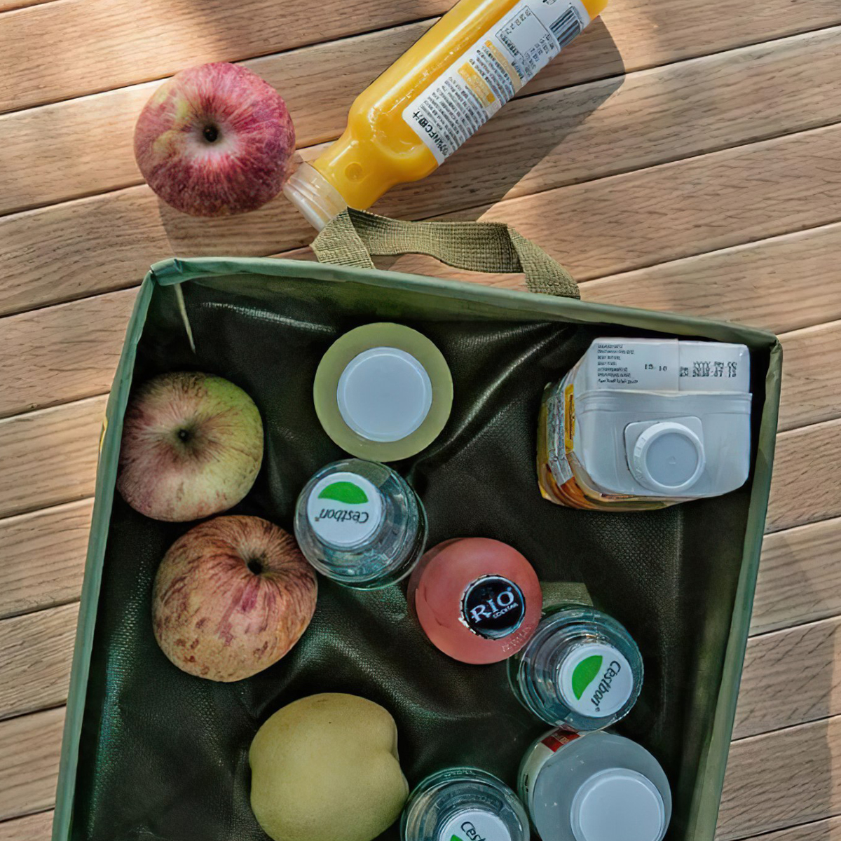 Xô Đựng Nước Xếp Gọn Hình Vuông Cắm Trại Naturehike