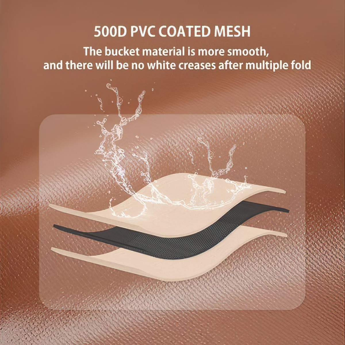 FLEX BUCKET Xô Nước Gấp Gọn Cắm Trại 20 lít - Foldable Waterproof Round Camping Bucket