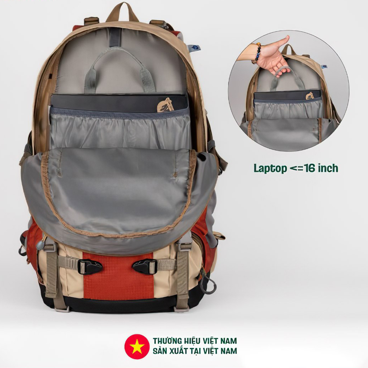 Yuzi - Usual 40L Balo Leo Núi Cắm Trại 40L Trợ Lực Kháng Nước