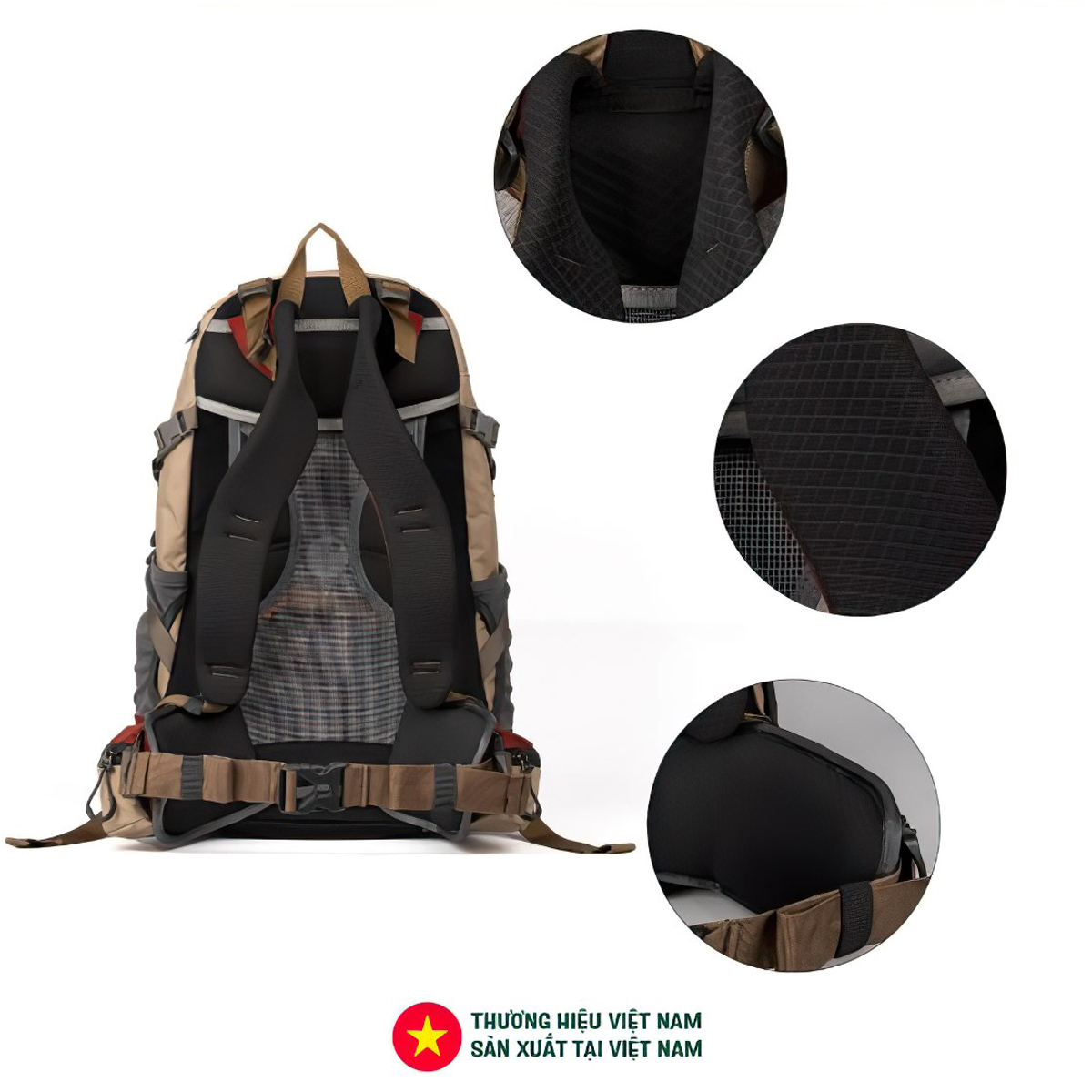 Yuzi - Usual 40L Balo Leo Núi Cắm Trại 40L Trợ Lực Kháng Nước