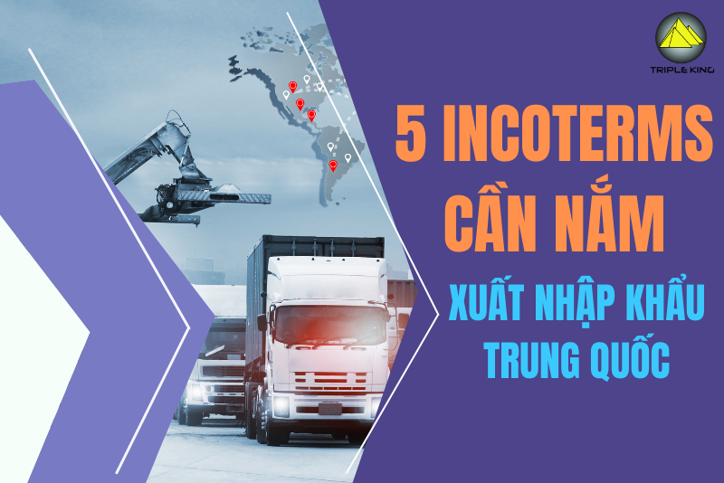 5 Incoterms cần nắm khi xuất nhập khẩu hàng tại Trung Quốc