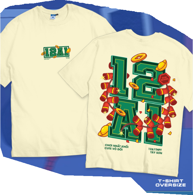 áo lớp màu be cổ tròn