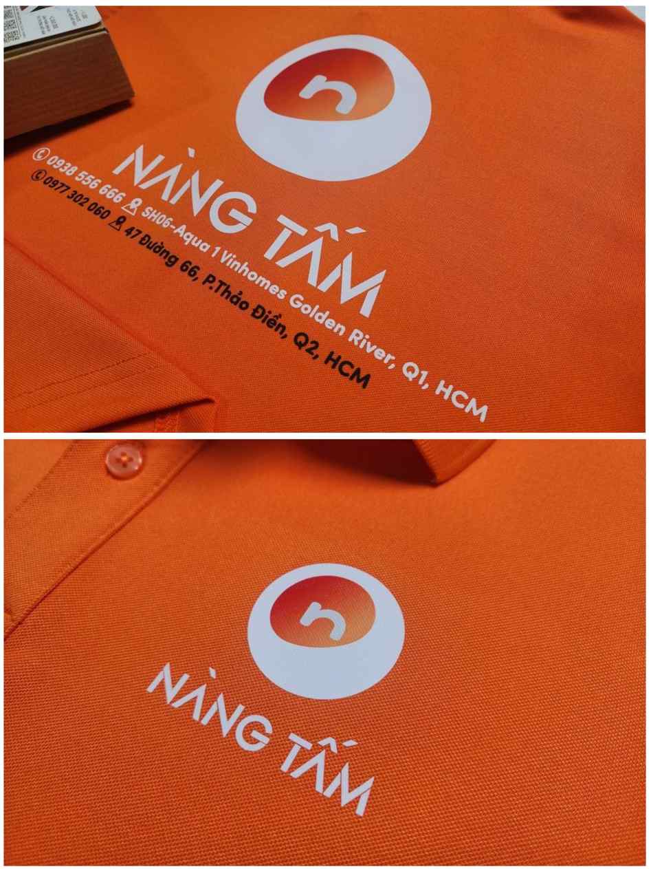 áo đồng phục quán ăn cơm Nàng Tấm