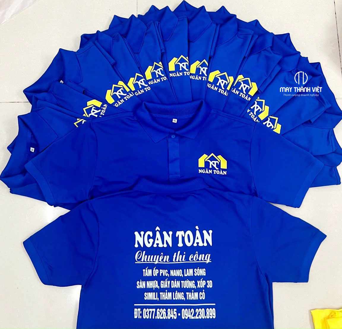 công ty may áo thun đồng phục