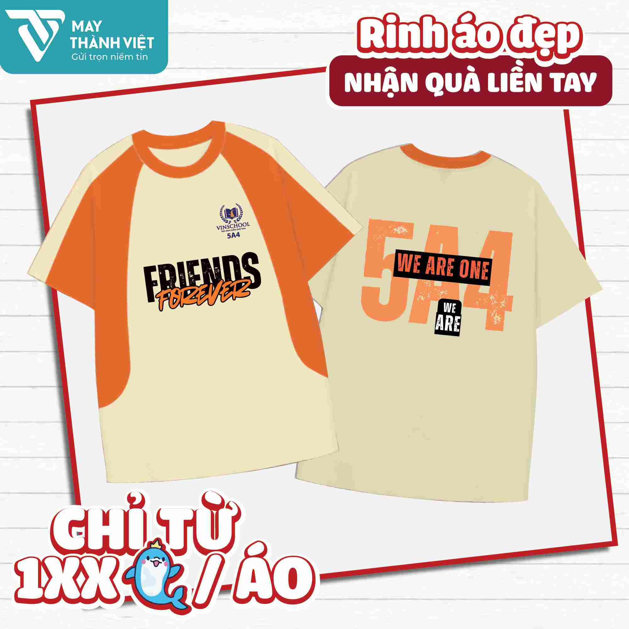 đặt áo lớp theo yêu cầu