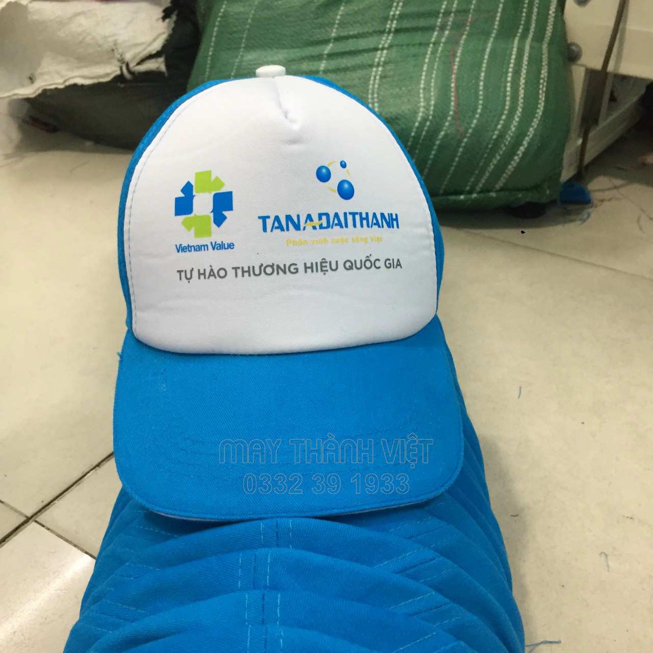 In mũ du lịchVĩnh Phúc - Đồng phục may thành việt