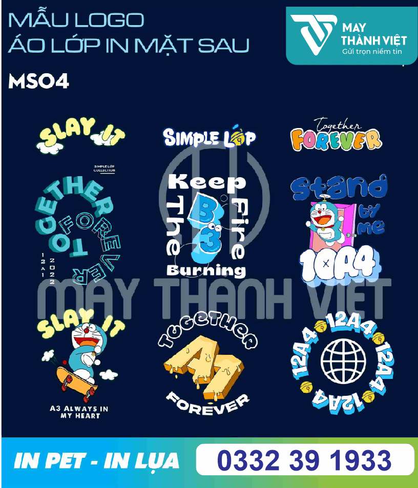 logo áo lớp 1