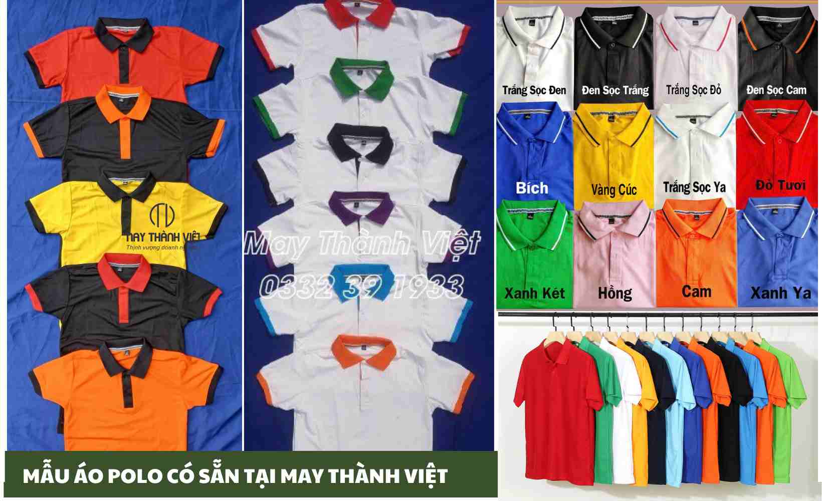 May áo thun đồng phục gấp lấy ngay