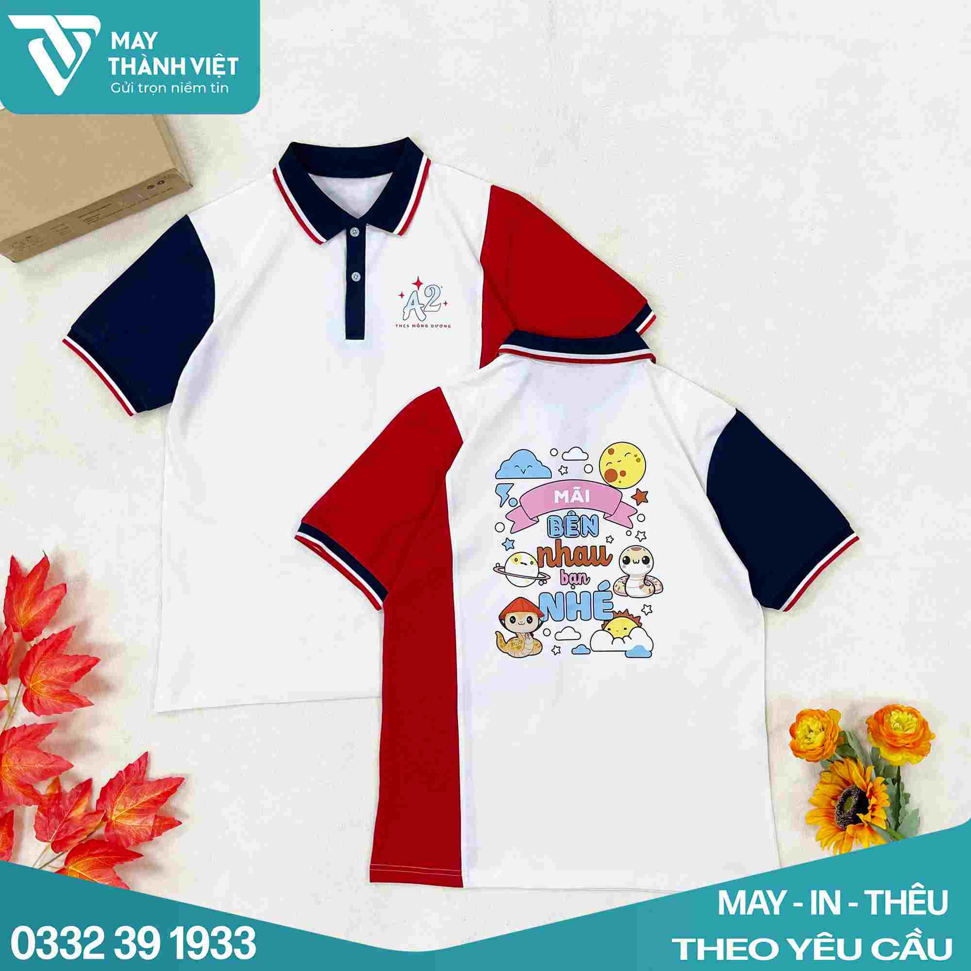 thiết kế áo lớp đẹp