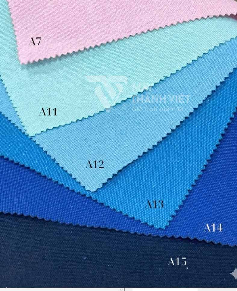vải canvas may túi