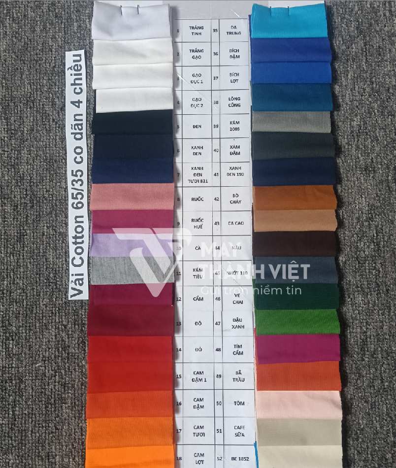 vải cotton 65.35