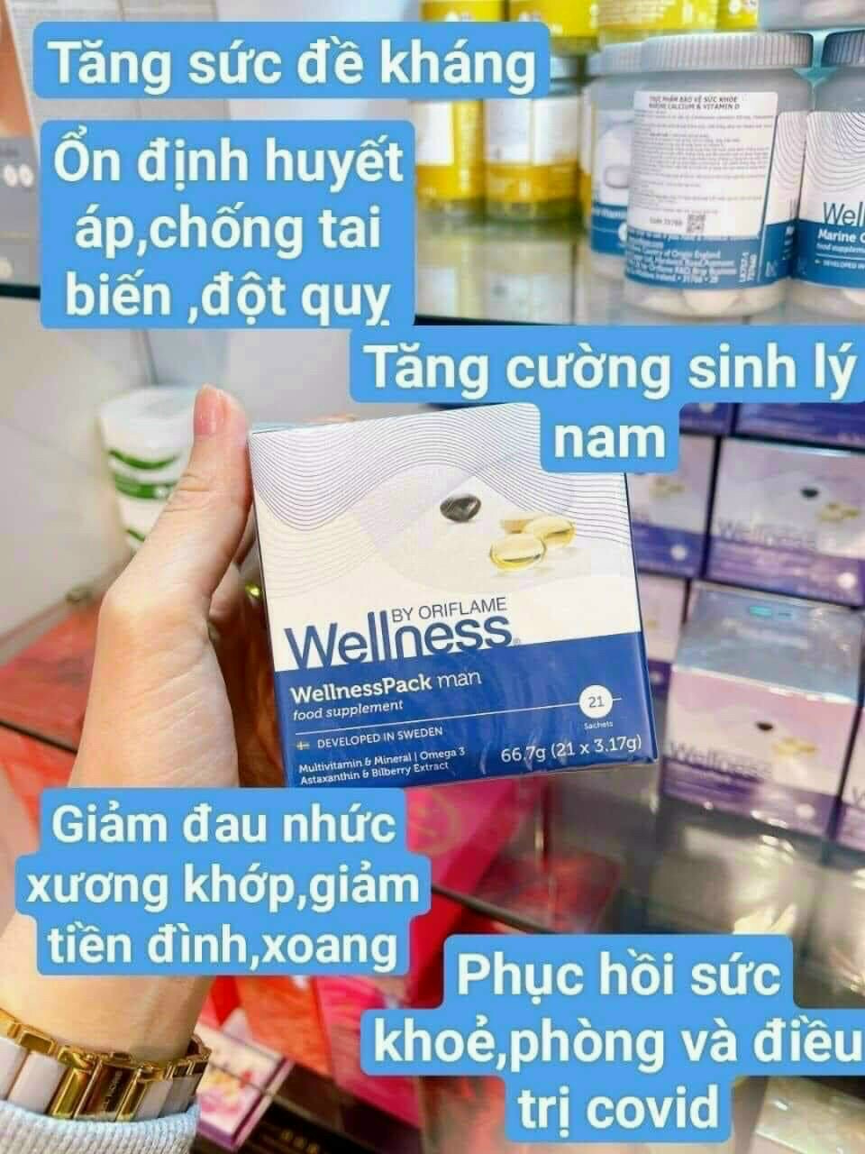 công dụng wellness pack man