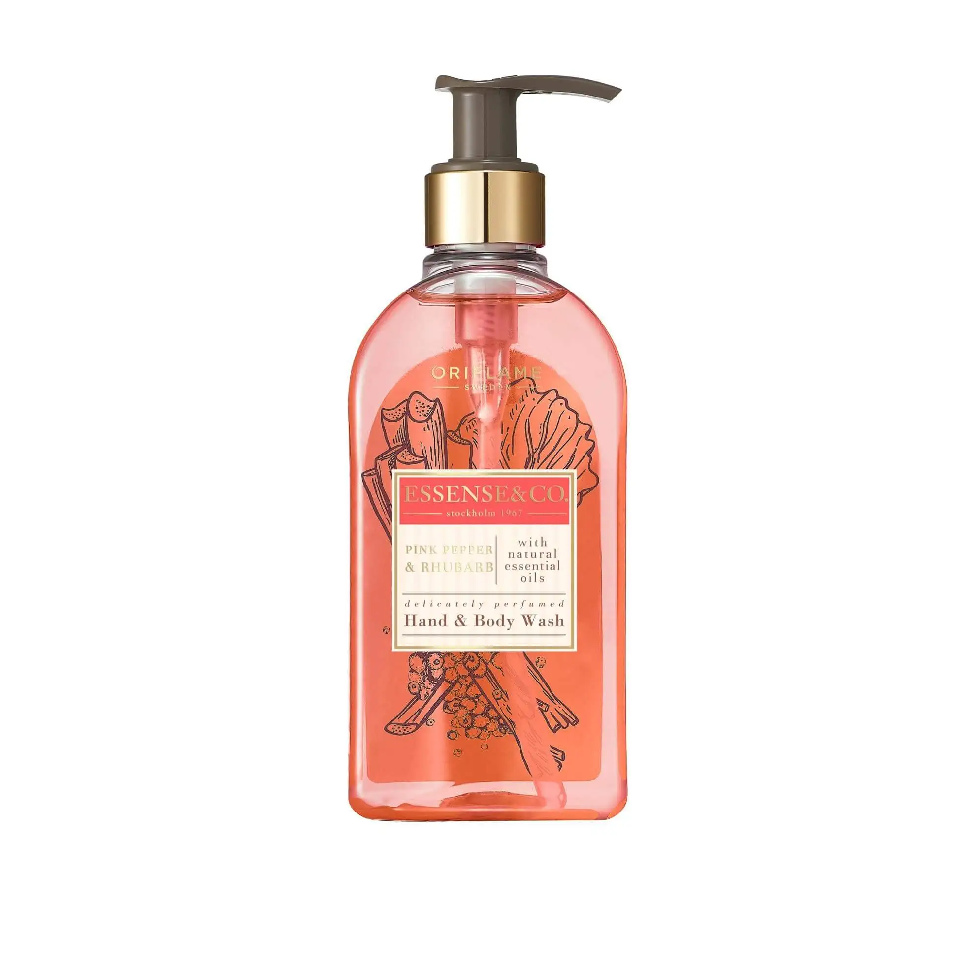 Nước rửa tay Oriflame Essense&Co. Pink Pepper & Rhubard Hand & Body Wash 300ml – 35142 oriflame