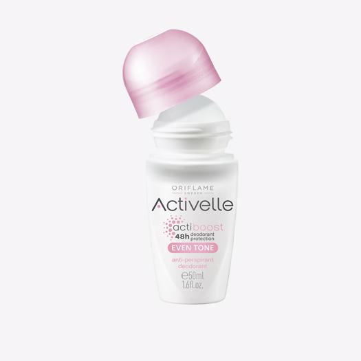 Lăn khử mùi Activelle Even Tone Anti perspirant Deodorant giúp dưỡng sáng và khử mùi đến 48h – 43926 Oriflame