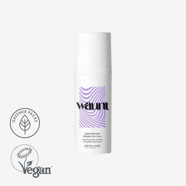 Kem dưỡng ban ngày  Waunt Super Recover Whipped Day Cream cấp ẩm và che mờ vùng da ửng đỏ giống kem lót – 50ml - 41365 Oriflame